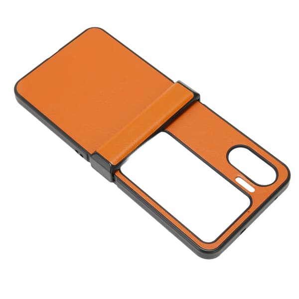 Telefon Läder Skyddsfodral Randig Vikbart Skydd Förhindra Fall för Oppo Find N2 Flip