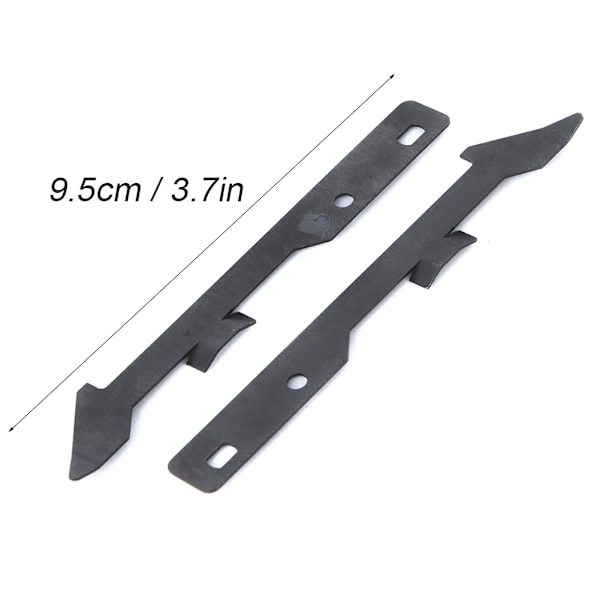 Strikke maskine metal cam venstre + højre til Silver Reed SK260 SK280 SK360 SK326 SK327
