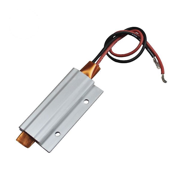 Isoleret PTC Varmeplade, Sikker og Høj Pålidelighed Aluminiumskabinet PTC Varmeelement Termostatisk Varmeplade 60×28×7mm(12V/70)