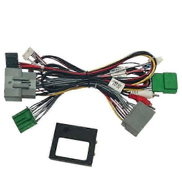 Auton 16PIN Android Audio Virtajohto Radioliitin Canbus-boksilla, autotarvikkeet yhteensopiva XC90 2008-2013 kanssa