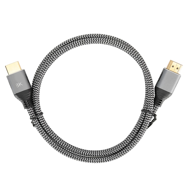 F0401&#8209;1 HDMI 8K@60Hz HDMI-tilslutningskabel 3,3ft lang længde Anti&#8209;EMI til TV-computer