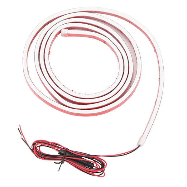 1,8 m bilpanser lysstripe 12V 5W høy lysstyrke universell vanntett utvendig stripe lys for frontpanser