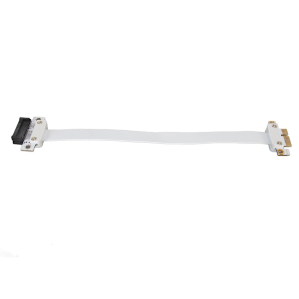 PCIE-forlængerkabel - Højhastigheds fleksibelt PCI Express 3.0 1X Riser-kabel PCIE 1X Extender-adapter Jumper til netværkskort 30cm / 11.8in