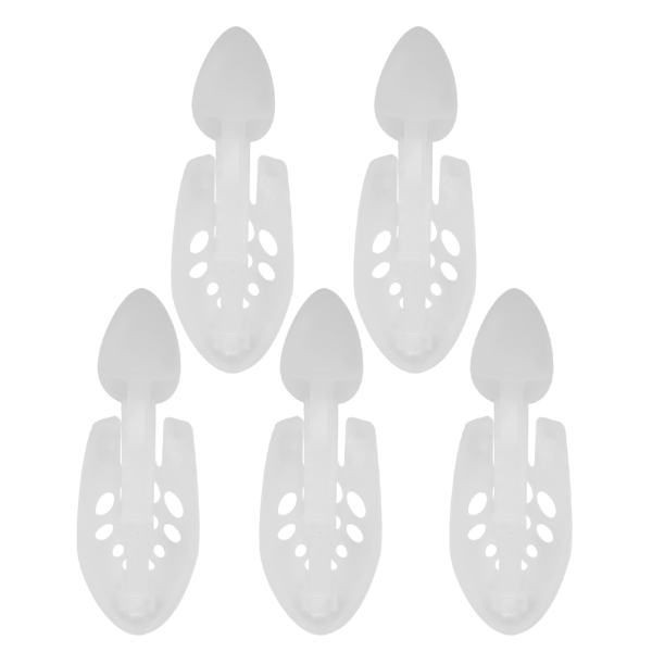 5 stk aftagelige justerbare sko støtte unisex sko båre udvidelsesværktøj (hvid) S(35-39)