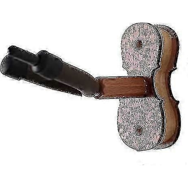 Veggfeste for fiolin med bueholder - Hardtre - For hjem og studio