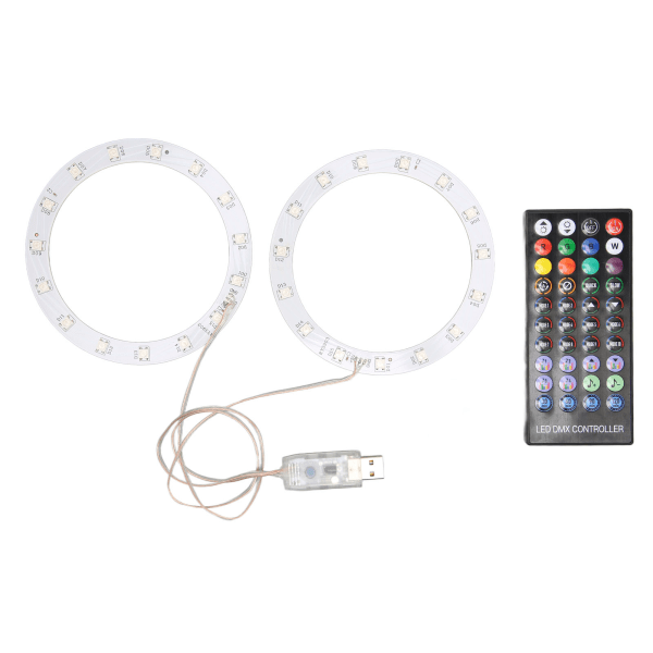 RGB LED Light Strip Kit för PS5 Console Sync Musikspel Ljud 8 färger 400 ljuseffekter 3 kontrollmetoder