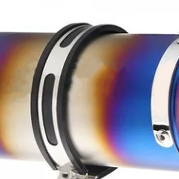 51mm Eksosrør Gradient Farge Titanlegering Rustfritt Stål Sterk Konstruksjon