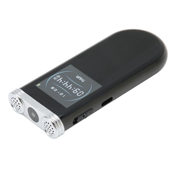 Digital röstinspelare 1080P HD brusreducering AI Smart Motion Detection Speaker Ljudinspelare med uppspelning 4GB