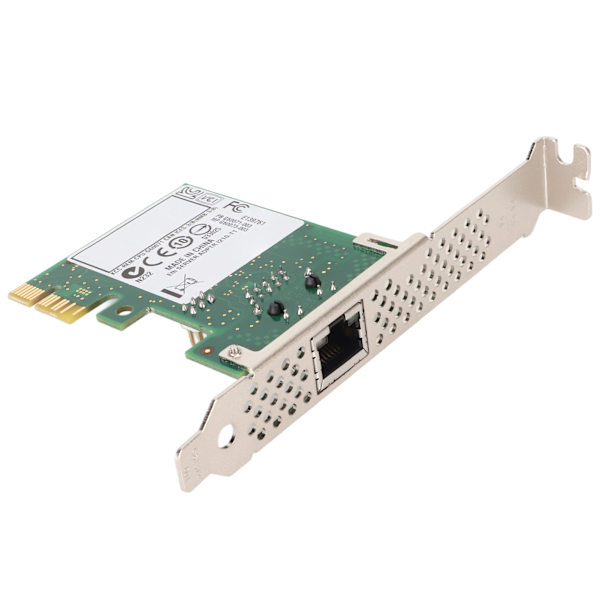 PCIe-netværkskort 2.5GT/s PCI Express 2.1 LED-indikator Selvadaption Gigabit Ethernet-kort til server-desktop