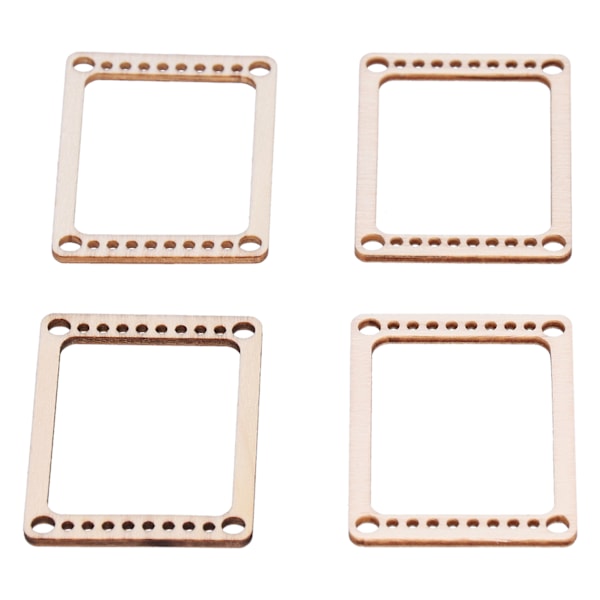 4 st vävstolar kit i trä, mini vävram, stickram för DIY-vävning, intresseutveckling