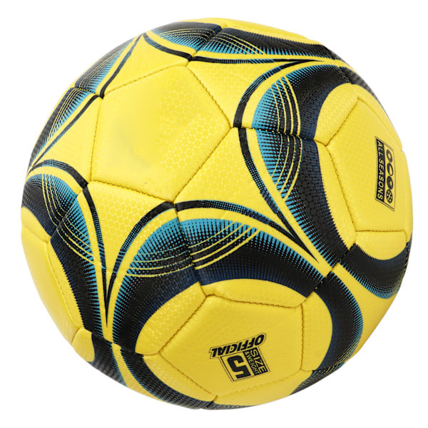 Dobbeltlags eksplosionssikker træningsspil fodbold ungdom undervisning fodbold til fodboldspil praksis type 5 (21,5 cm / 8,46 tommer)