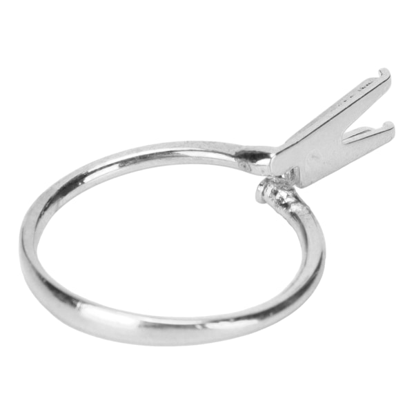 Ring Blank Support 4 Claw Shape Visuelt Stål Ring Spring Prong Tool for gullsmeder Sølv