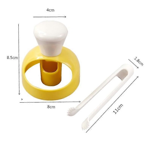 Kreativ DIY Donutform Donuts Kjøkkenkutter Desserter Brødkutter Maker Kakedekorasjonsverktøy Kjøkken Baking