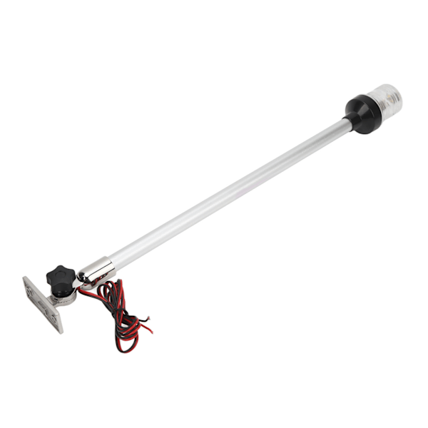 22 tommers båt ankerlys 360° Rundt LED hekkstanglys 316 rustfritt stål base for fiskebåter yacht skip