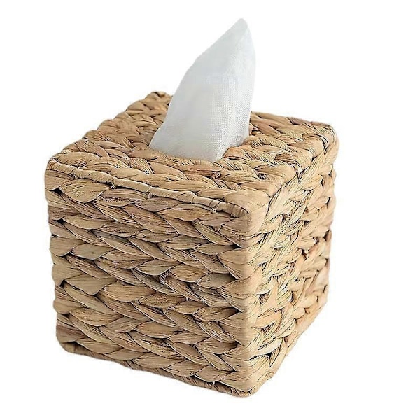Vattenhyacint Korg Tissue Box Omslag (Fyrkantig)