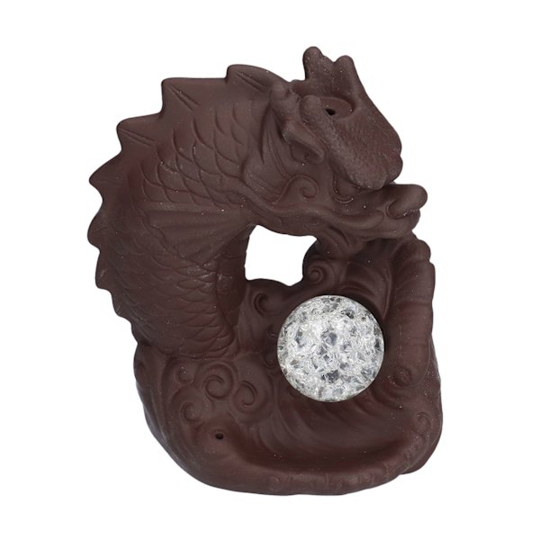 Røg Vandfald Tilbageflow Røgelse Brænder Keramisk Røgelse Holder Drage Aroma Brænder Hjem Dekoration Ornament