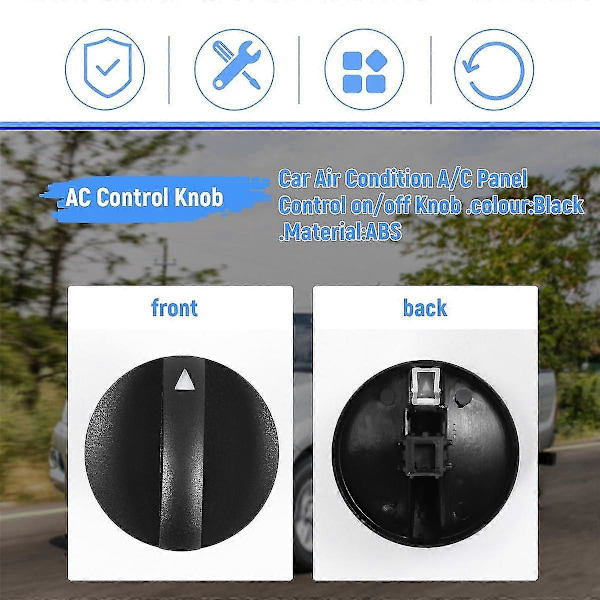 Bil Aircondition A/C Panel Kontrol Kontakt Knap Sort Til Toyota Hilux Vigo 2004-2011 55905-0K011 559050K011 Zekai