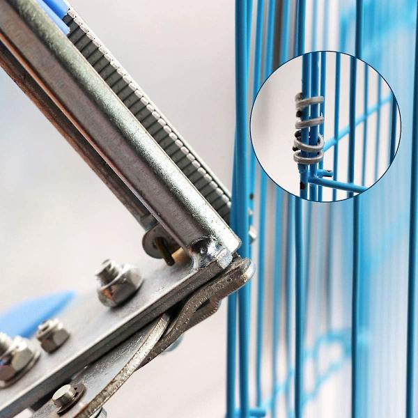 Blue Hog Ring Clip ja 600 M Clips set lintuhäkin ja metalliaidan asennukseen