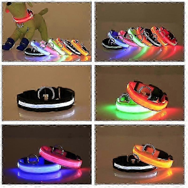 LED-lemmikin turvapanta XL Keltainen)