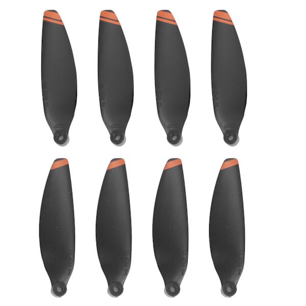 2 par propellrar ersättning reservdel drönartillbehör passar för DJI Mavic Mini 2Orange Edge