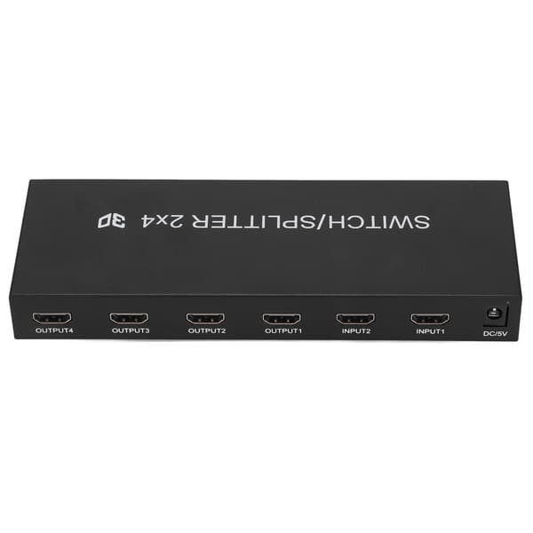 HD Multimedia Interface 2.0 Switch 2 ind 4 ud UHD 4K HD Multimedia Interface Switcher til PS4US stik