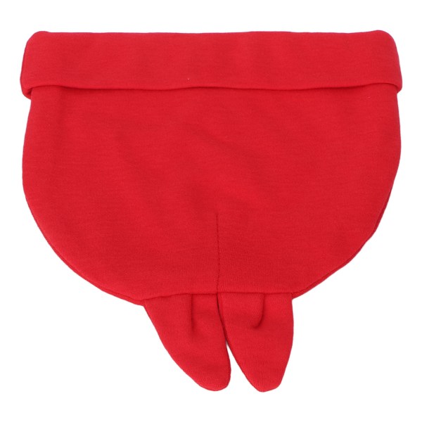 Baby Varm Andas Elastisk Mjuk Söt Cap med kaninöron för nyfödda pojkar Flickor Röd