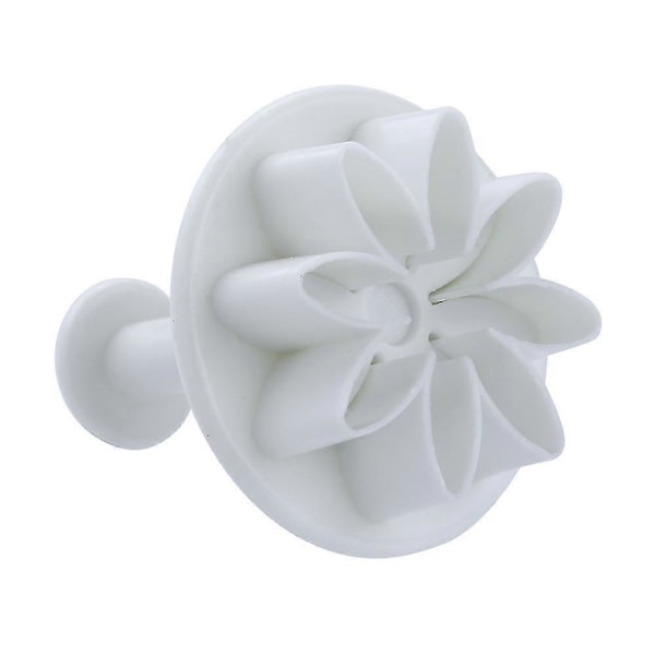 4 st Blomster Kolv Kakform Kex Tårta Dekorering Bakform Verktyg Zekai