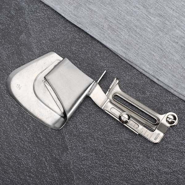 Symaskinsbindare Lockstitch Pressarfot Fållare Rullad Fållbindningsfäste för Hemtextilgardin 4CM