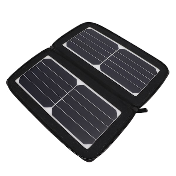 Bärbar solpanel 16W 5V Hög omvandlingseffektivitet Bra flexibilitet Utomhus solcellspanel för mobiltelefonljus