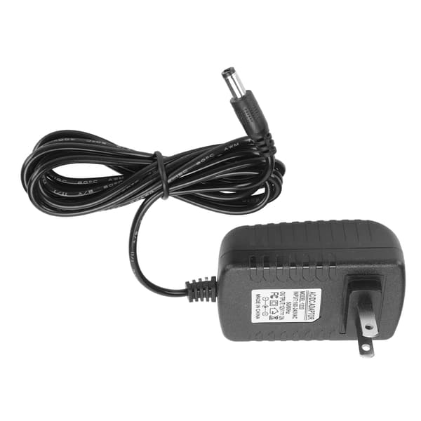12V 2A Ekstern Strømadapter AC til DC Lavspænding 3/4-bens Stik Strømadapter til Højttalere Luftfugter 100‑240V US Stik