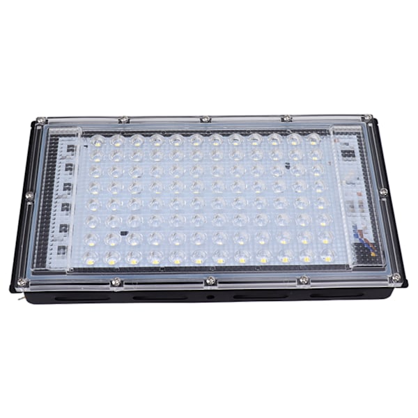 Ammattimainen 100 W:n LED-katulamppu, korkea kirkkaus, 96 LEDiä, energiansäästö, vedenpitävä ulkovalo, 180-240 V, puhdas valkoinen