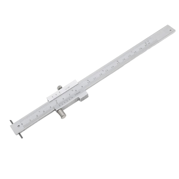 Parallel Cross Caliper 0‑200mm Vernier Calipers Marking Gauge Rostfritt Stål Karbid Markering Verktyg