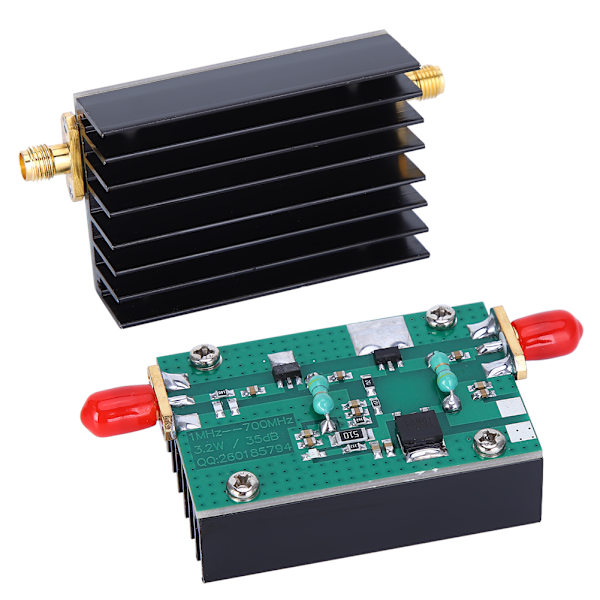 RF power 3,2 W lähetin 1MHz&#8209;700MHZ HF FM VHF UHF korkeataajuinen laajakaista