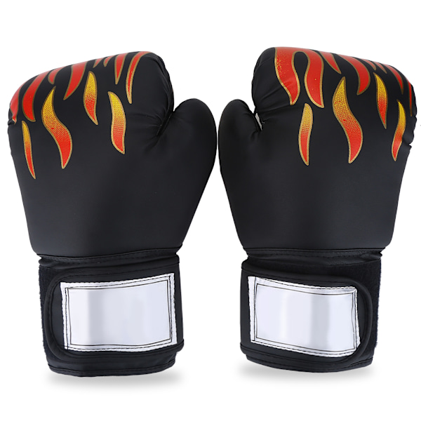 Voksen Boksning Kamp Muay Thai Sparring Punching Kickboxing Grappling Sandbag Handsker Sort