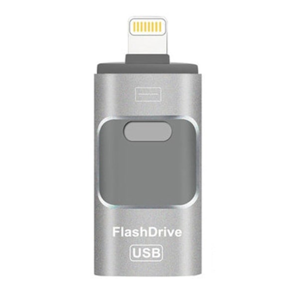 USB-minne, 3-i-1 USB 3.0-minne, extern lagringsenhet kompatibel med iPhone iPad Android-dator
