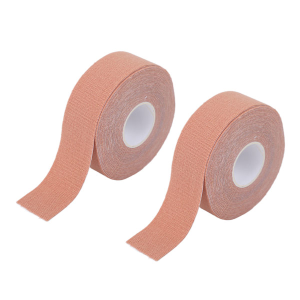 2 æsker Brystløftstapes Bryststøtte Boobytape BH Nipple Cover Bob Tape Beige til store bryster