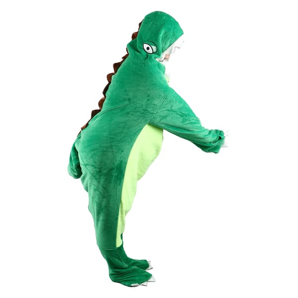 Dinosaur Robe Pyjamas Bærbar Dinosaurteppe Supermykt Dinosaurteppe Hettegenser for barn og voksne M 140cm