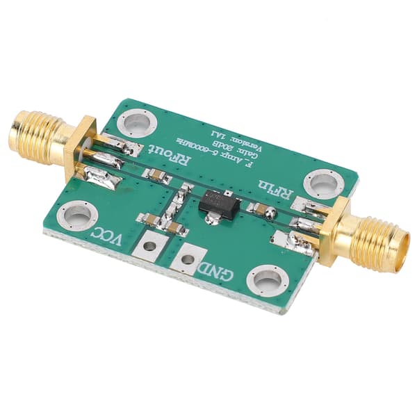 RF Effektforstærker Modul Ultrabredbånds Elektronisk Komponentkort 5M-6GHz Forstærkning 20dB