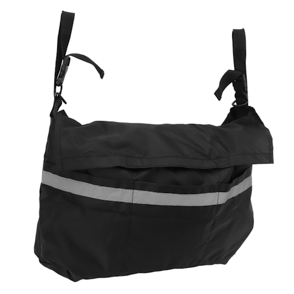 Walker Pouch Bag Polyester Foldable Wheelchair Rygsæk Bærepose til Seniorer Ældre
