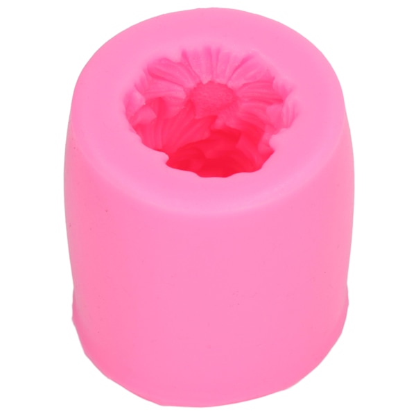 Silikoneforme 3D solsikke holdbar nonstick design elastisk bred applikation fondantforme til slik is muffin