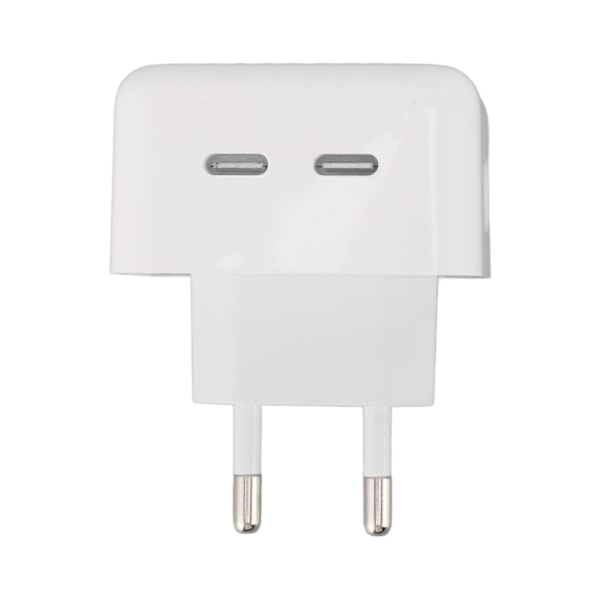 Kaksois Type-C -portin pikalaturi 35 W PD Type-C -porttikaapelilla PD -kaapeli Kaksoisportin puhelimen virtalähde Androidille iPhonelle EU -pistoke 100-240 V