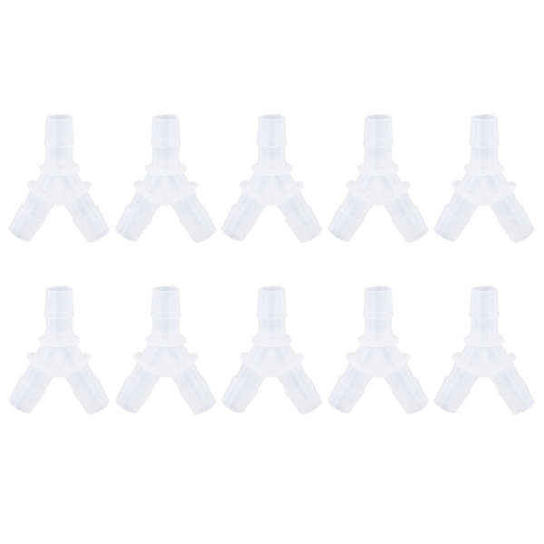 Bløde slangefittings Y-type konnektor - 10 STK (8 mm)