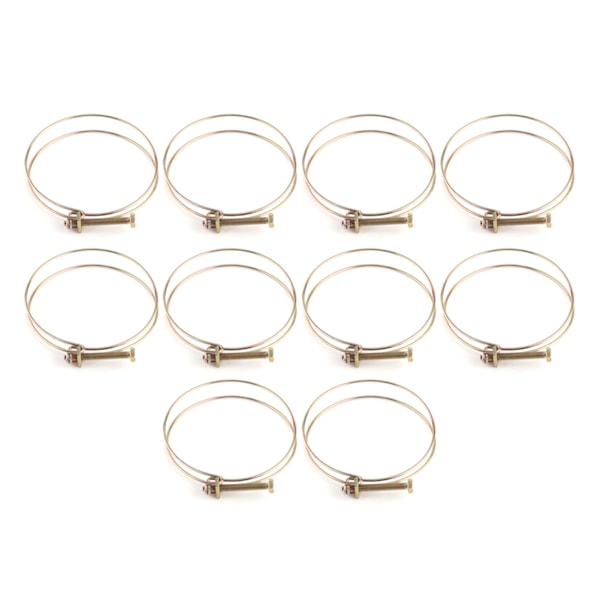 Dubbeltråds Vattenledningsslangklämma Rörklämma Båge VVS-armatur (94mm-100mm)