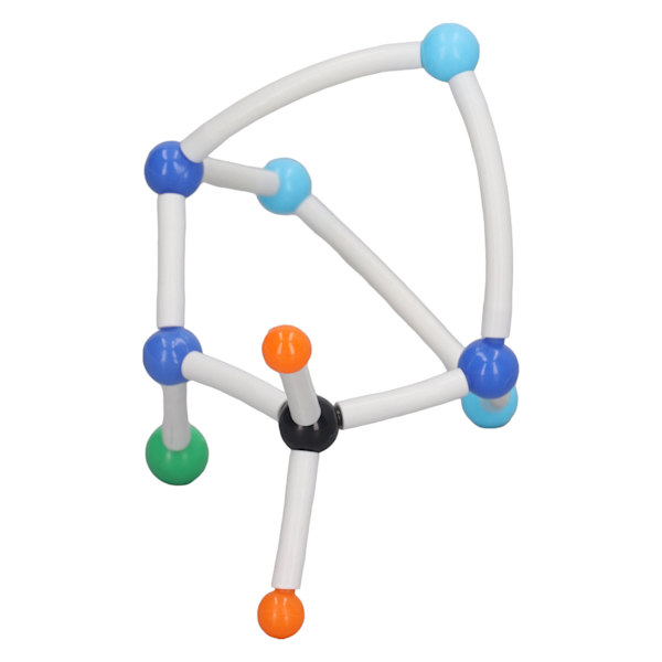 Kjemi Molecular Model Kit Vibrant Color 3D Educational Micro Molecular Structures Model for Student Teacher Learning