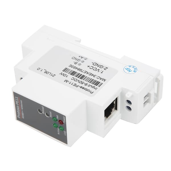 RS485 til WIFI seriell server skinnemontering Ethernet nettverksmodul 9-50VDC 10W PE11-M