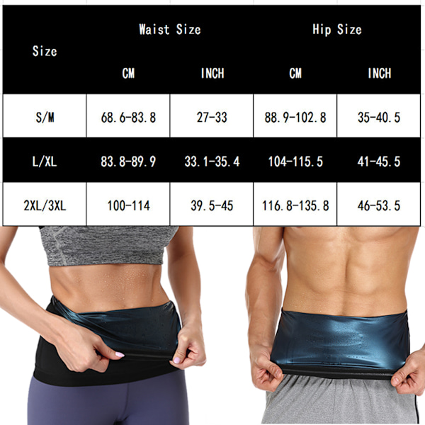 Waist Trainer Bælte til Kvinder Mænd Slankende Body Shaper Bælte Mavekontrol Shapewear