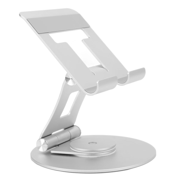 Justerbar bærbar computerstand i aluminiumlegering, roterbar, foldbar, bærbar, ergonomisk bærbar computerstand til skrivebord