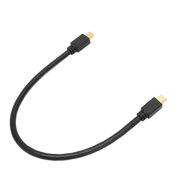 DP hane till DP hane stöder 8K vid 60HZ 4K vid 144HZ 2K vid 165Hz DP1.4-kabel 30cm Mini DP-kabel för dator DVD-TV