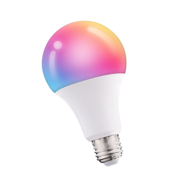 WiFi LED Smart Bulb Fjärrkontroll 16 Miljoner Färger Anpassning LED Färgförändrande Ljuspärla för Hem Hotell 110V