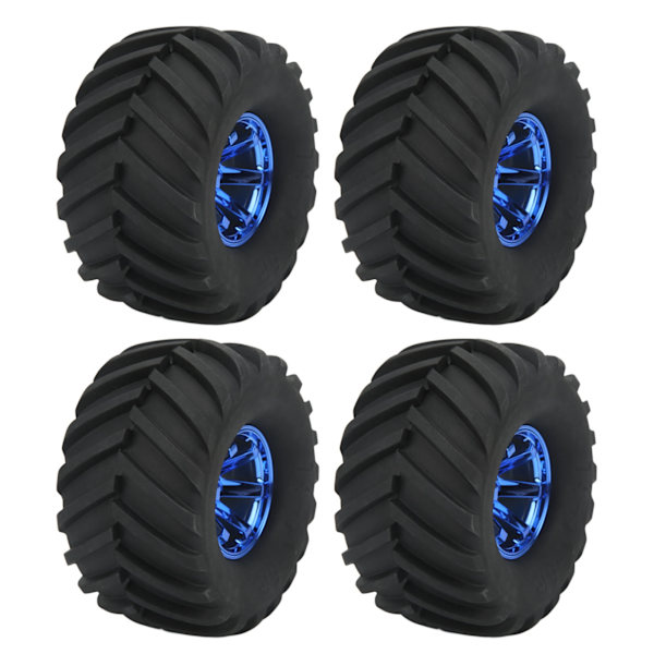 4 kpl 1/10 Scale Monster Truck Renkaat RC-auton renkaat ja pyörät 1/10-kaukosäätimelle